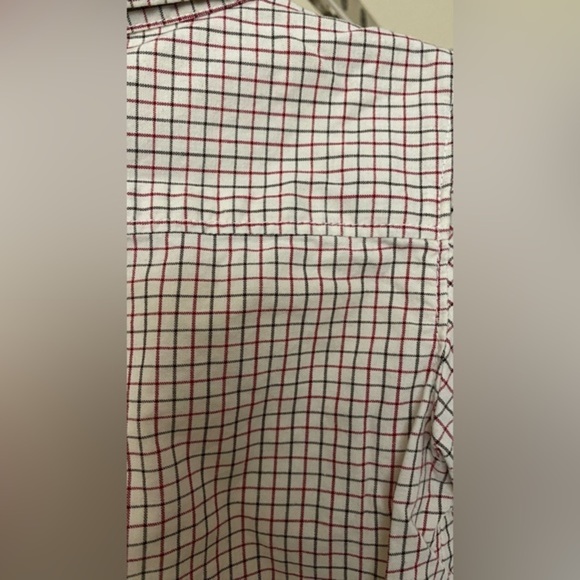 Janie and Jack Layette Button Down Plaid Onesie 12-18M - Picture 2 of 6